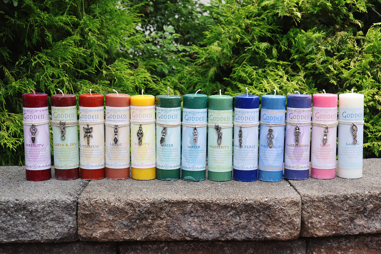 Goddess Pendant Candles