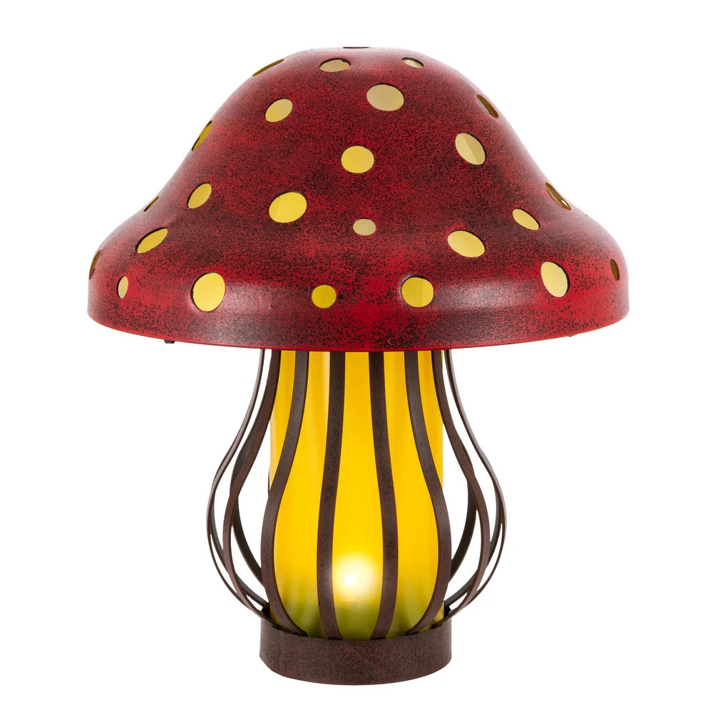 Solar Garden Mushroom
