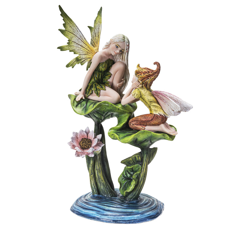Fairy with Elf Figurine