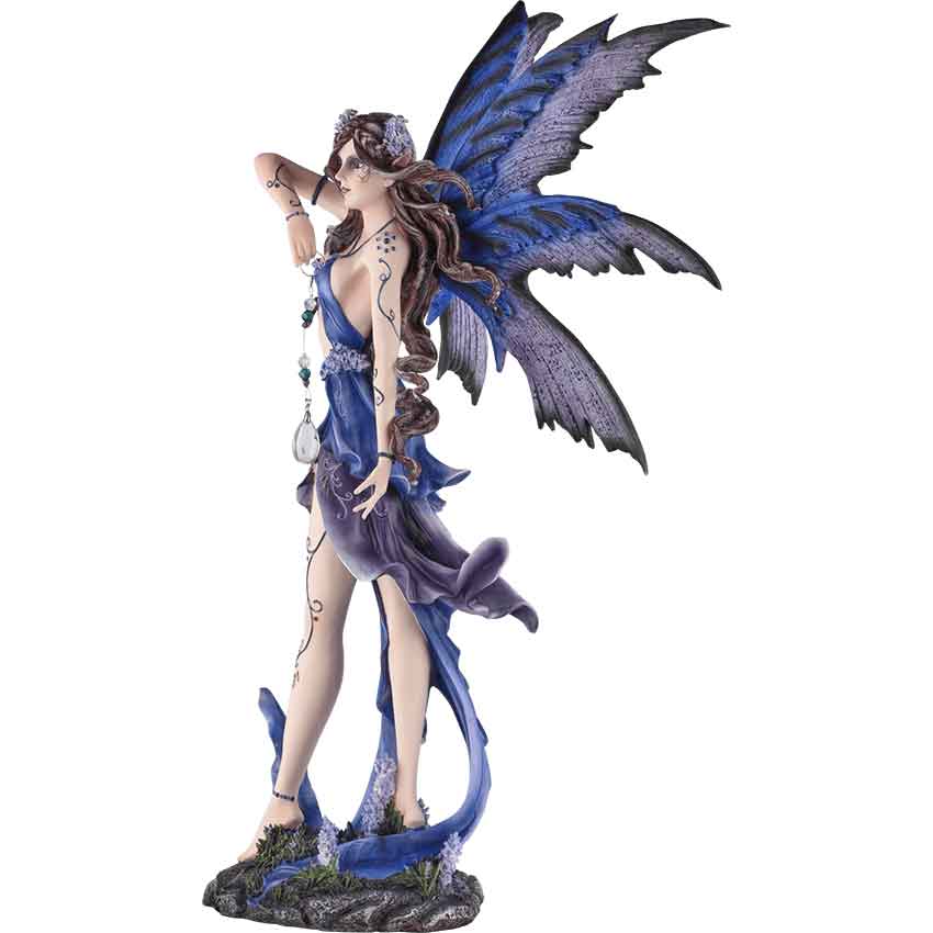29" Purple Fairy Princess Figurine