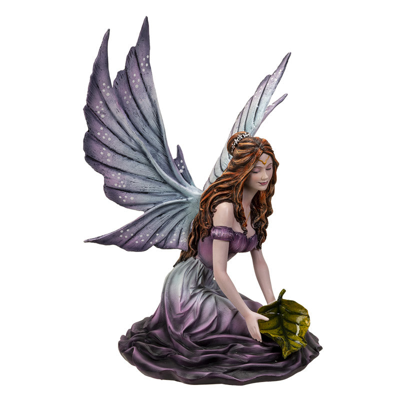 Pixie with Leaf Fairy Figurine