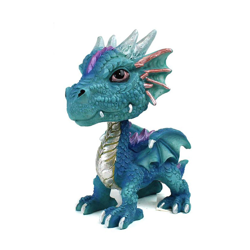 Blue Baby Dragon Bobblehead