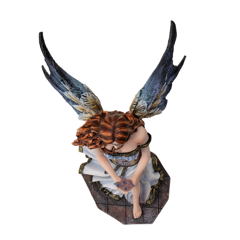 Blue Flame Fairy Figurine