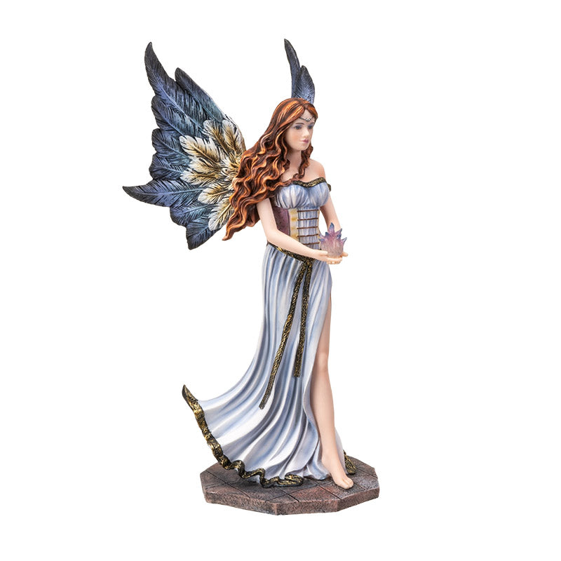 Blue Flame Fairy Figurine