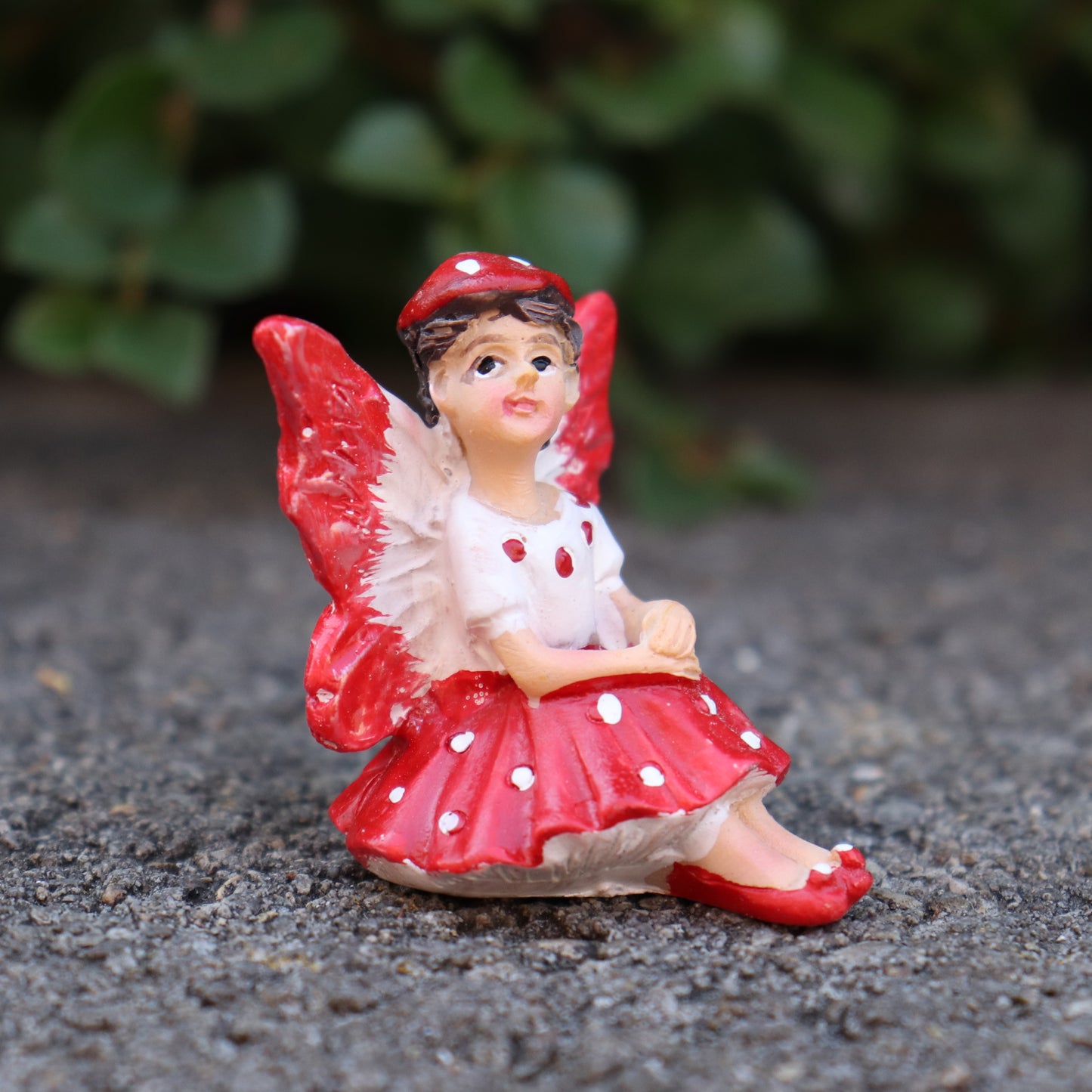 Dottie Mushroom Fairy - Miniature Fairy Garden Accessory