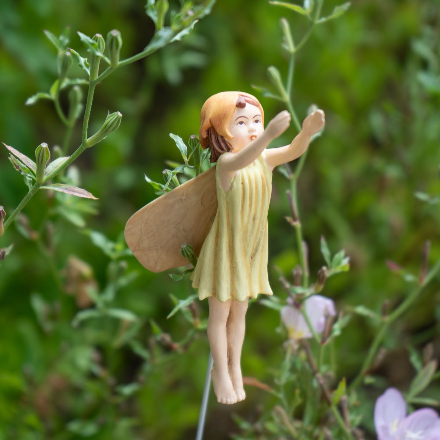 Flower Fairy Hazelnut - Miniature Fairy Garden Accessory