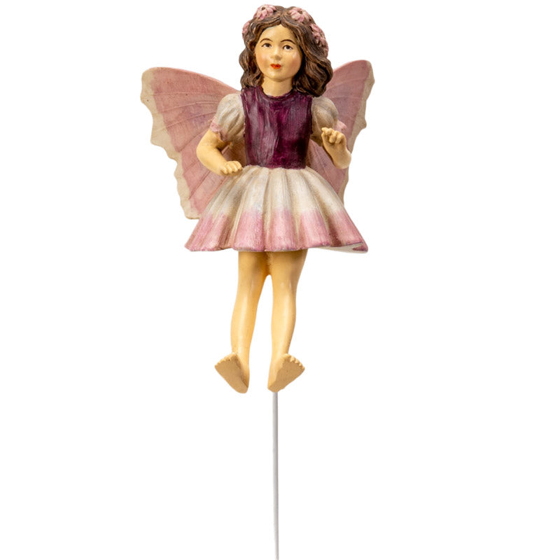 Flower Fairy Heliotrope - Miniature Fairy Garden Accessory