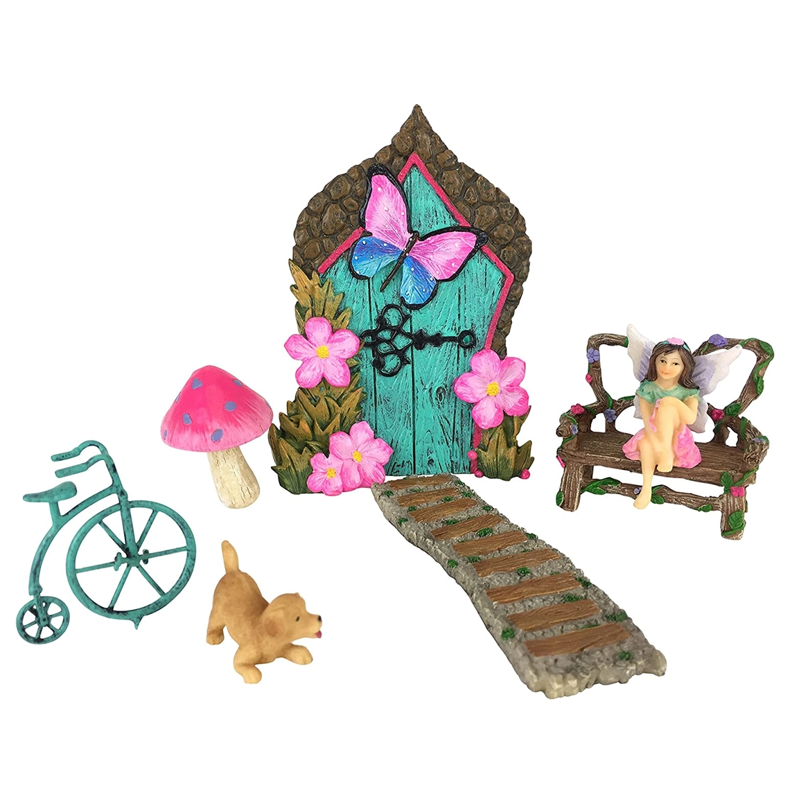 7-Piece Fairy Garden Set