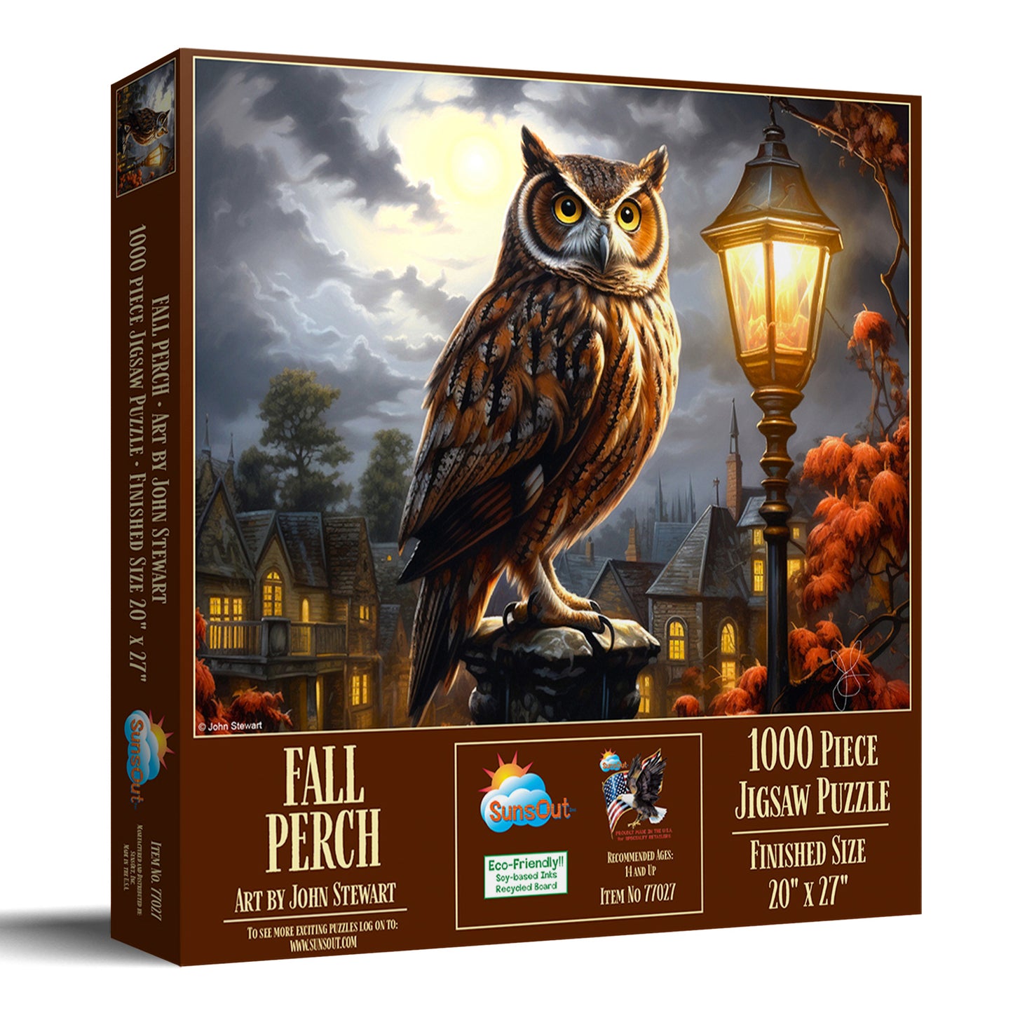 Fall Perch Jigsaw Puzzle - 1000 pc