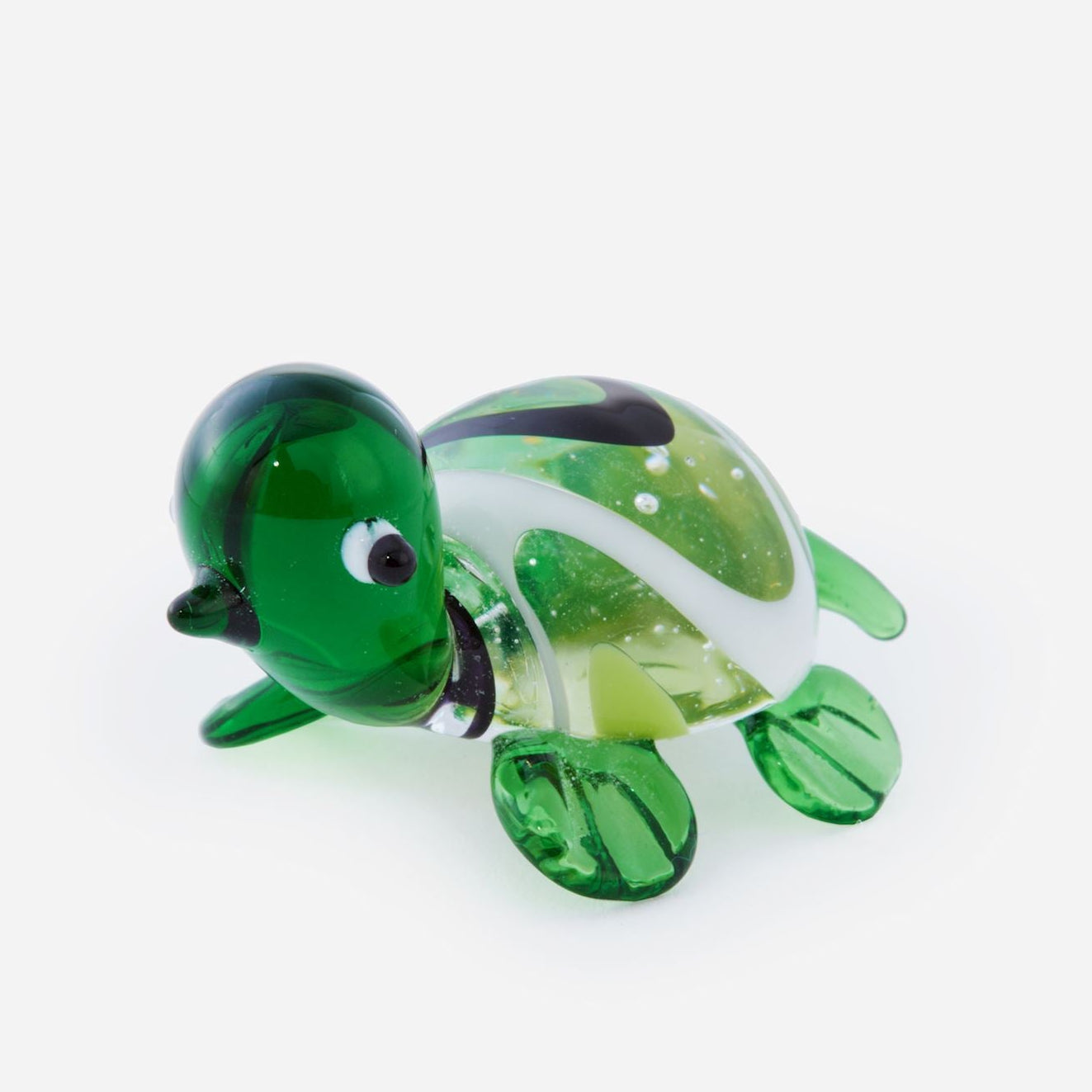 Glass Turtle Pocket Charm