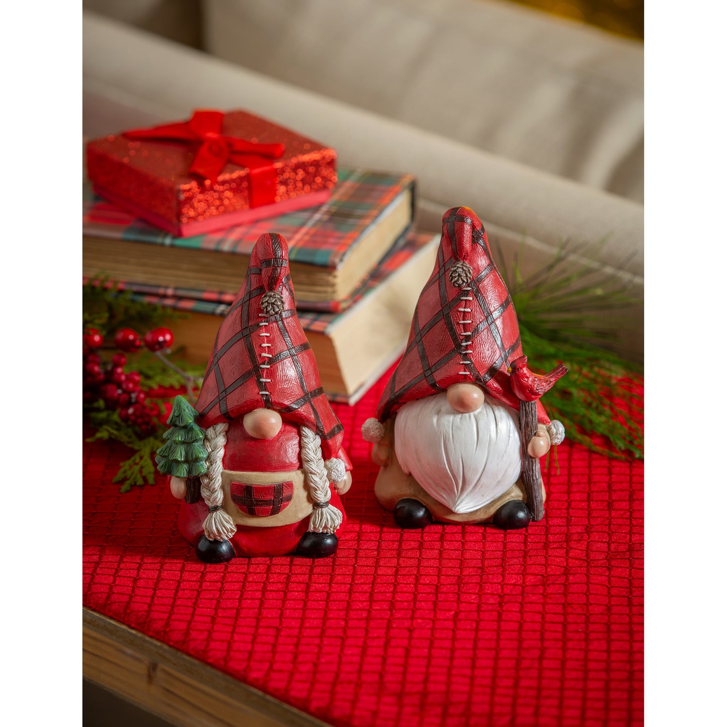 Plaid Holiday Gnome