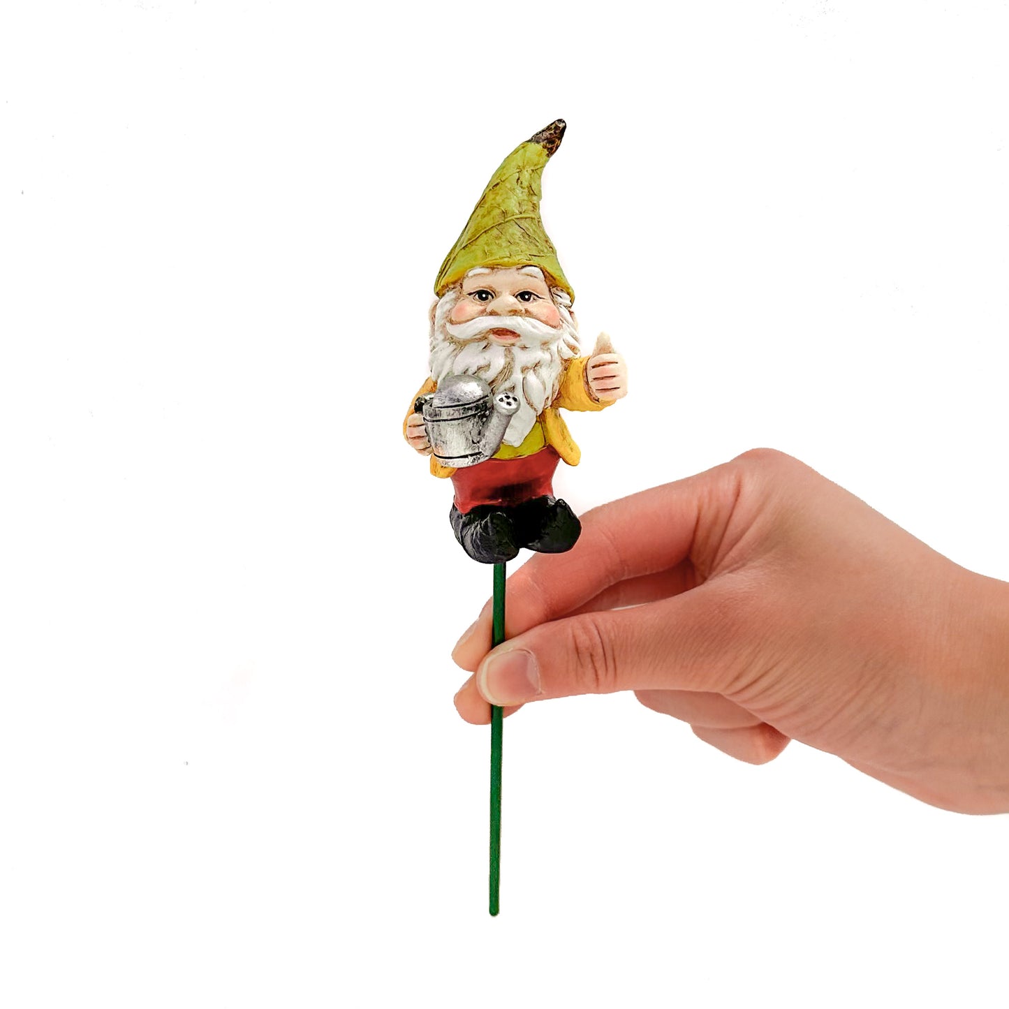 Gnome with Watering Can Garden Pick