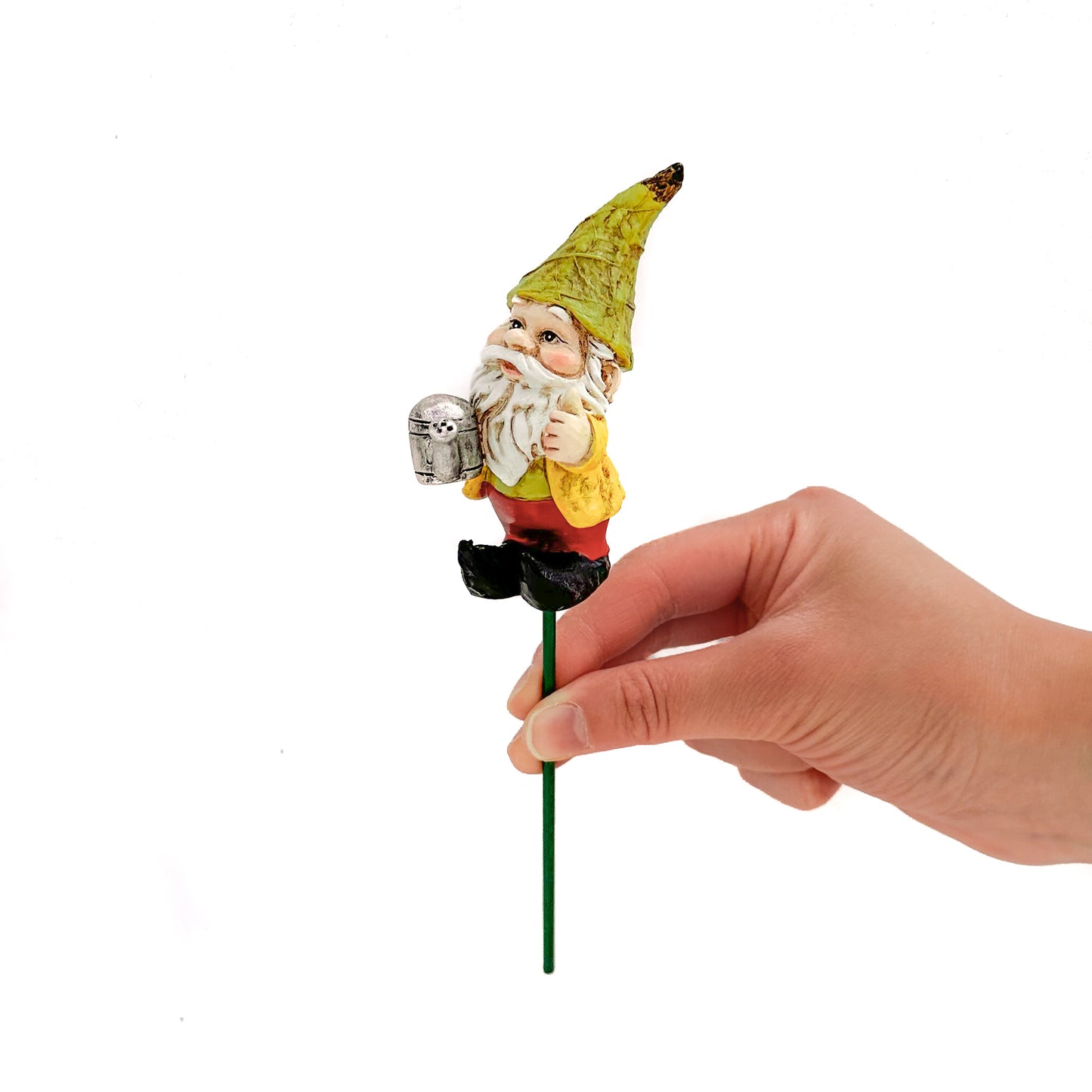 Gnome with Watering Can Garden Pick