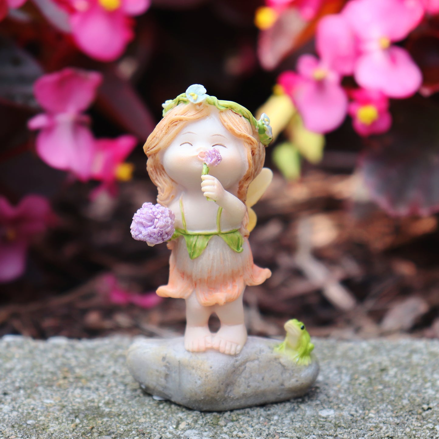 Little Fairy Kissing Flower