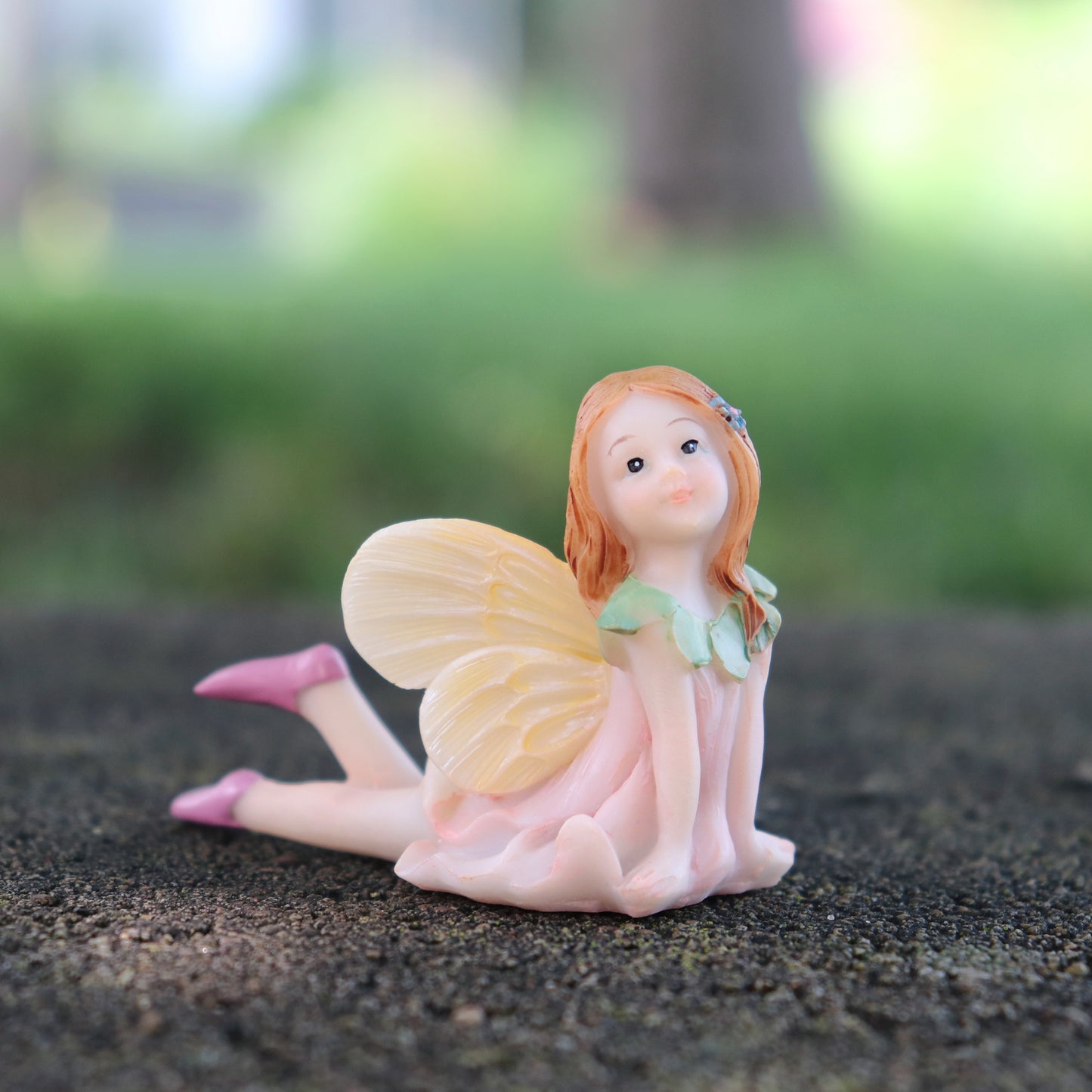 Flower Fairy Fiona Fairy - Miniature Fairy Garden Accessory