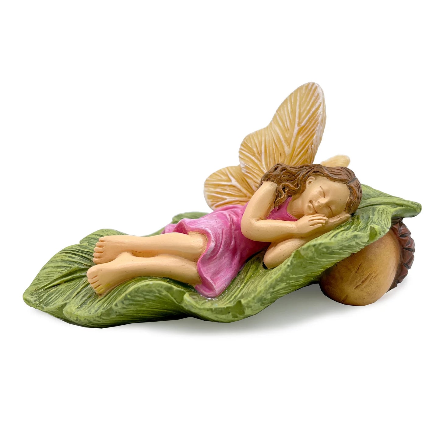 Quiet Nap Fairy - Miniature Fairy Garden Accessory