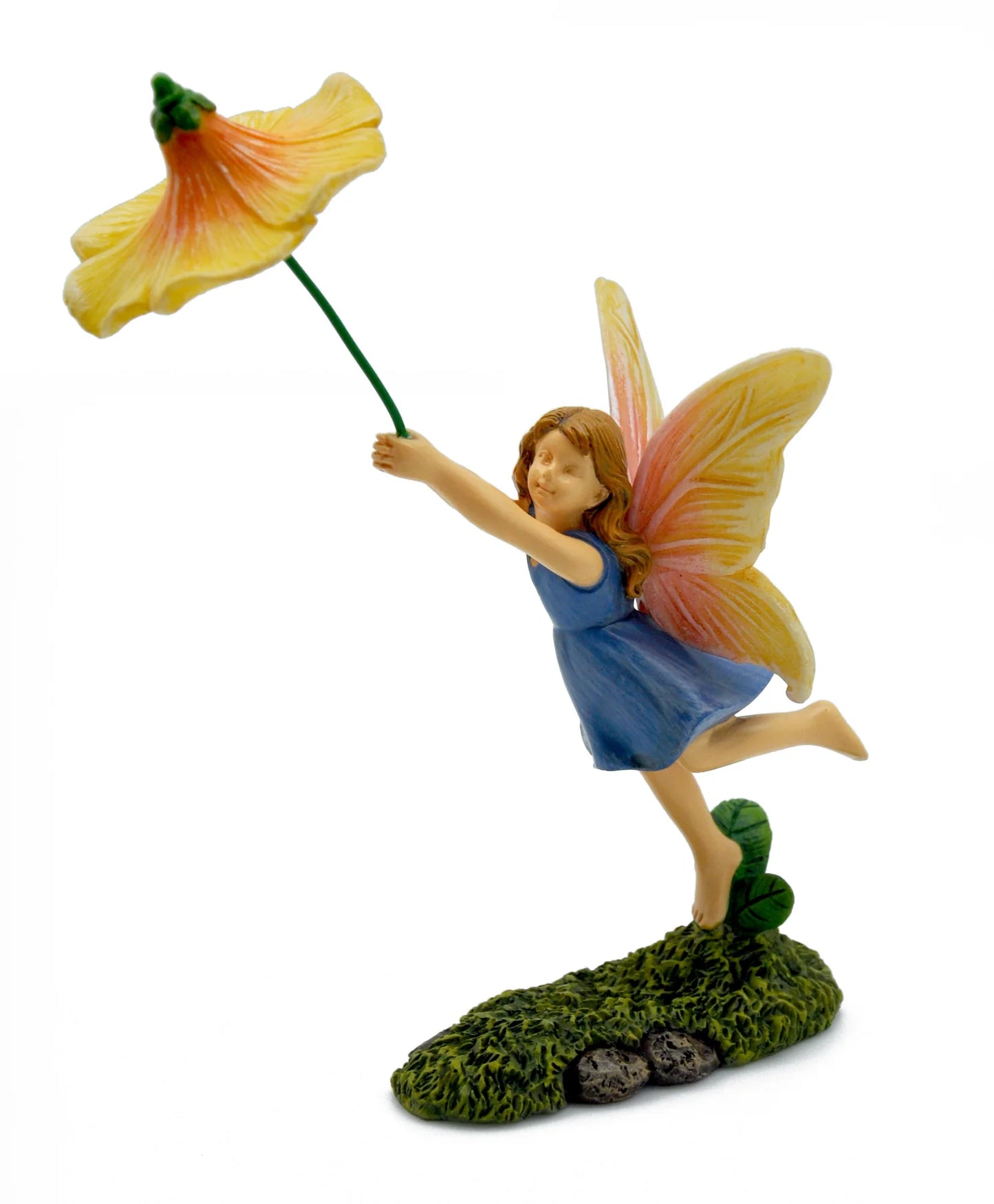 Windy Day Fairy - Miniature Fairy Garden Accessory