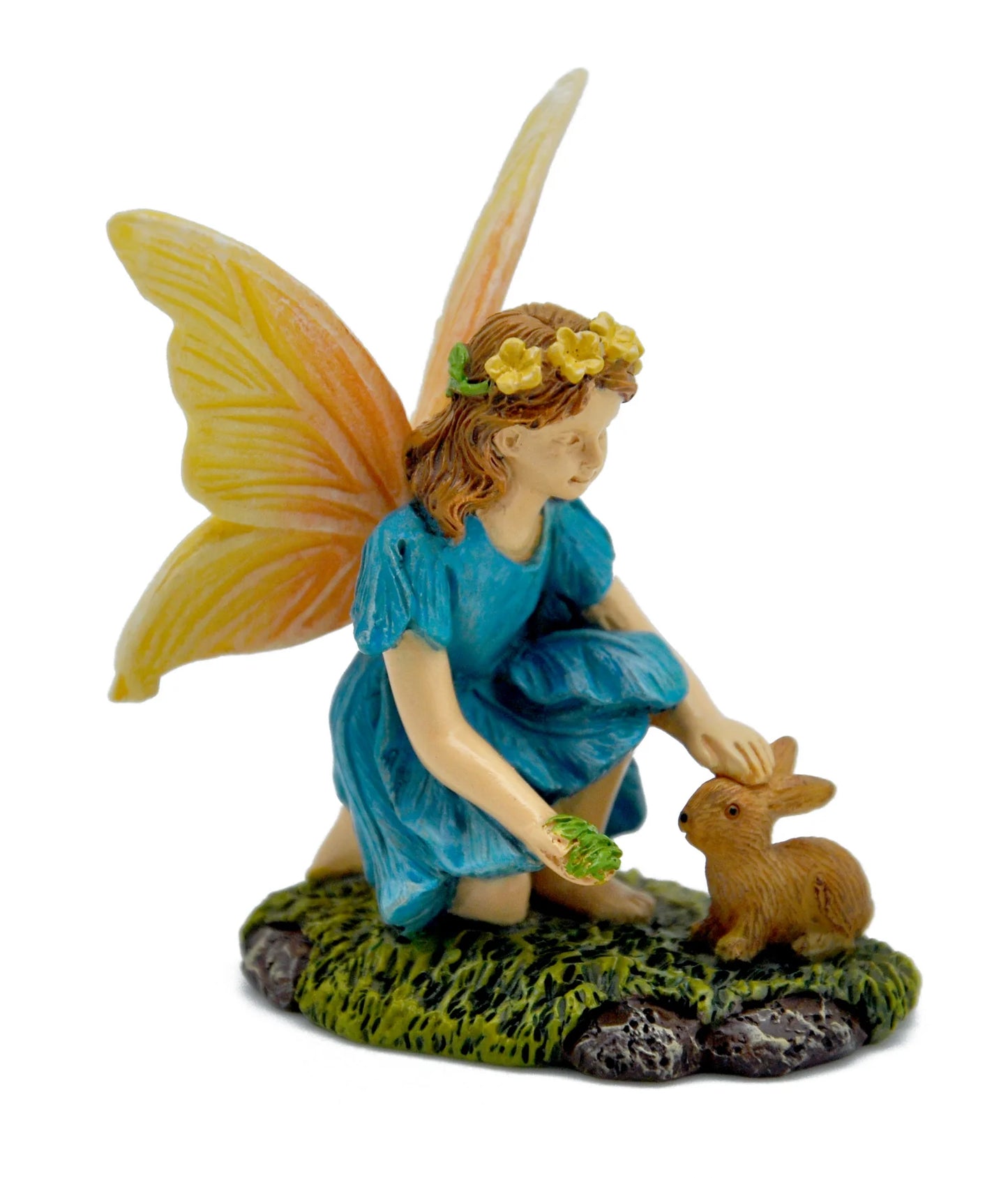 Feeding Friends Fairy - Miniature Fairy Garden Accessory