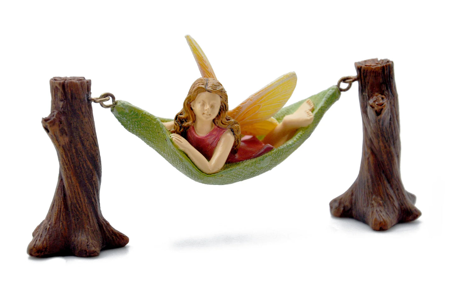 Hammock Fairy - Miniature Fairy Garden Accessory