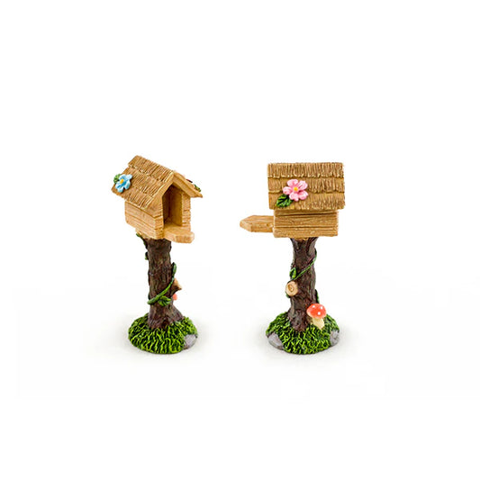 Mini Mailbox with Flower