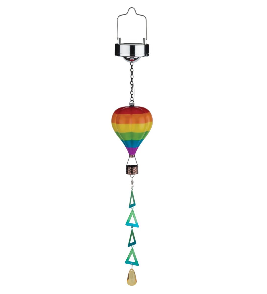 Mini Spinner Solar Lantern - Rainbow