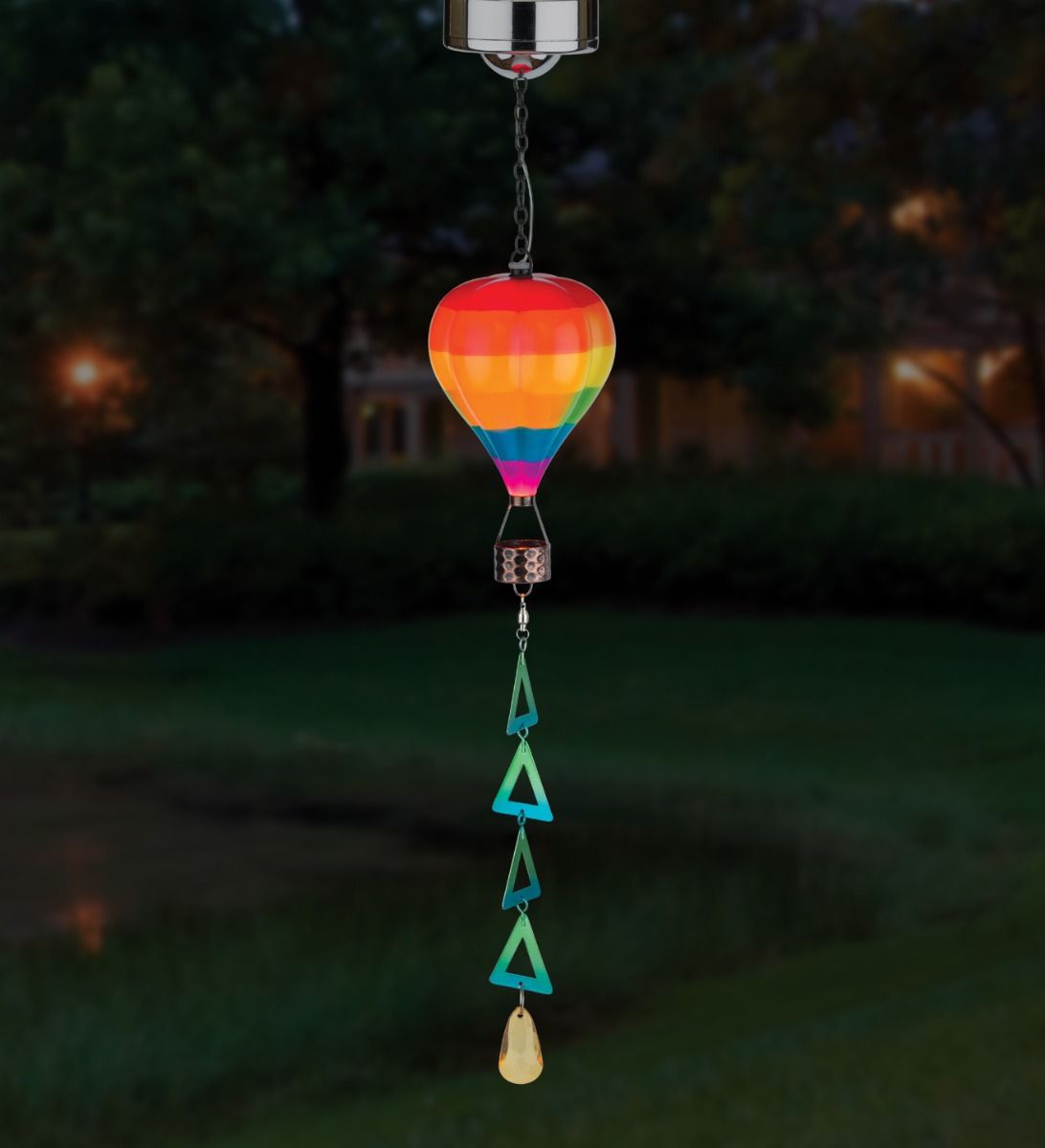 Mini Spinner Solar Lantern - Rainbow