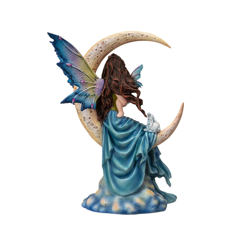 Moon Fairy and Daughter Figurine