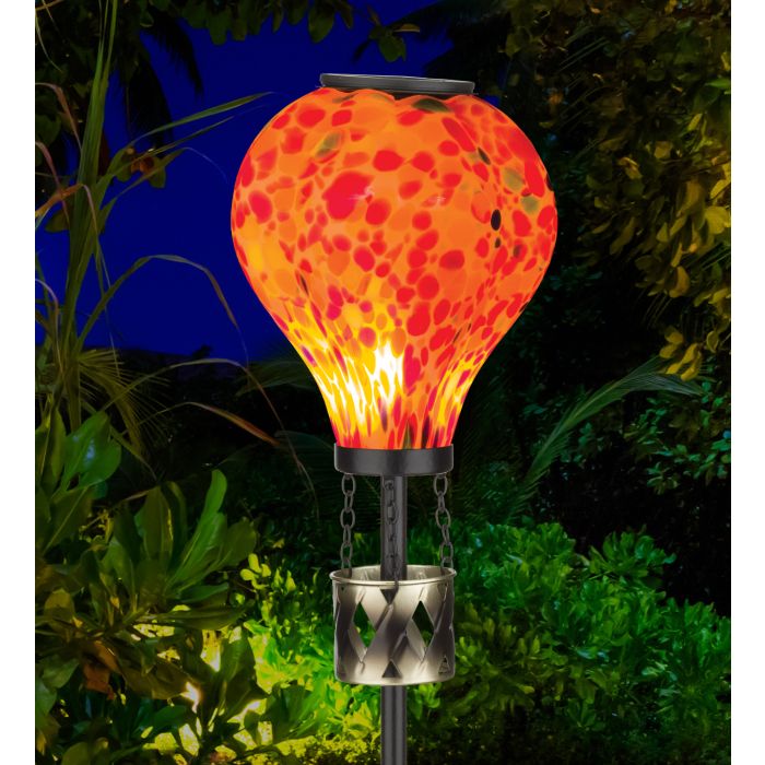 Murano Hot Air Balloon Garden Stake - Multi