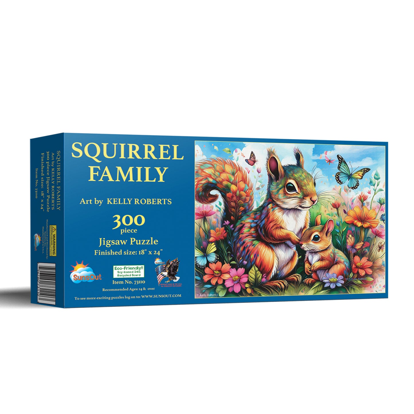 Squirrel Family Jigsaw Puzzle - 300 pc