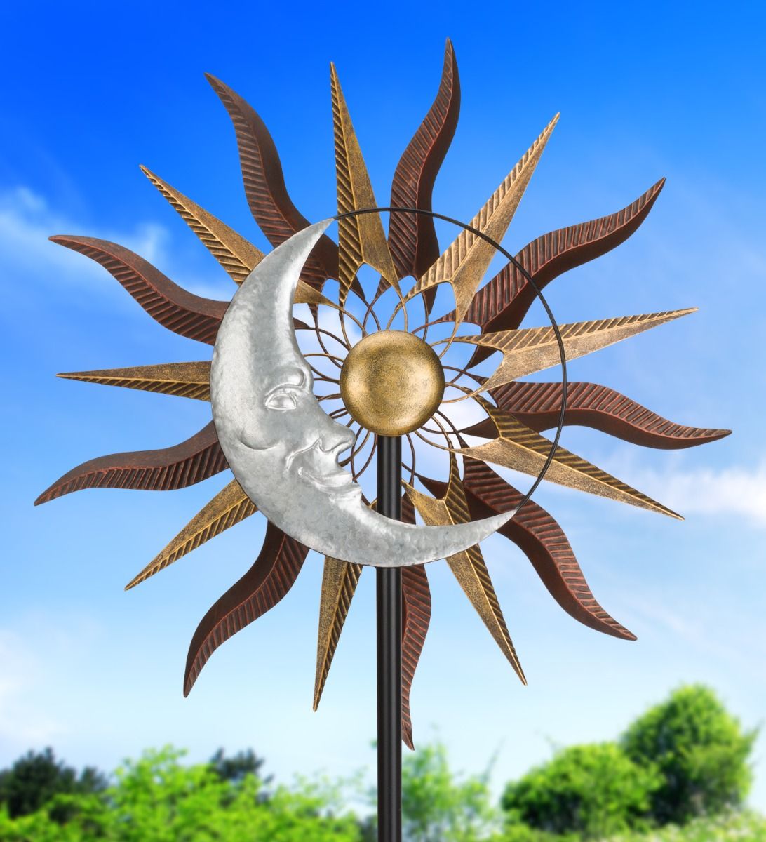 Sun Moon Garden Spinner