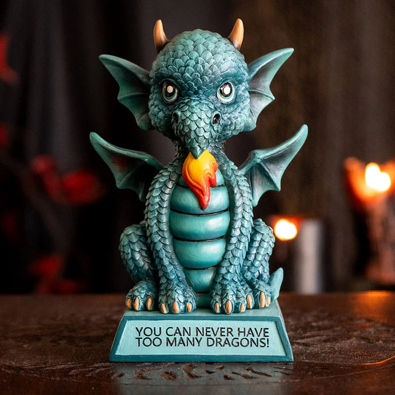 I Love Dragon Figurine
