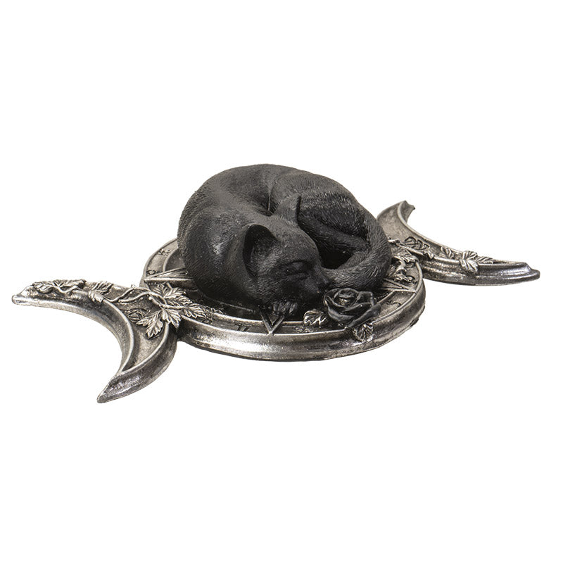 Black Cat on Triple Moon Decor