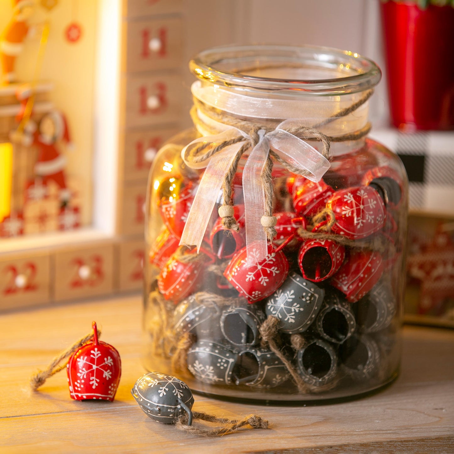 Mini Holiday Bell Ornament