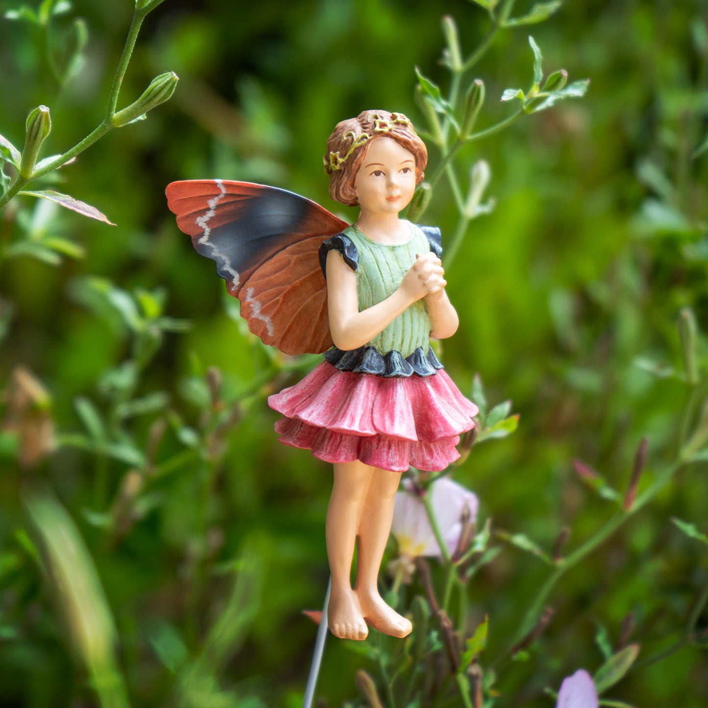Flower Fairy Zinnia - Miniature Fairy Garden Accessory