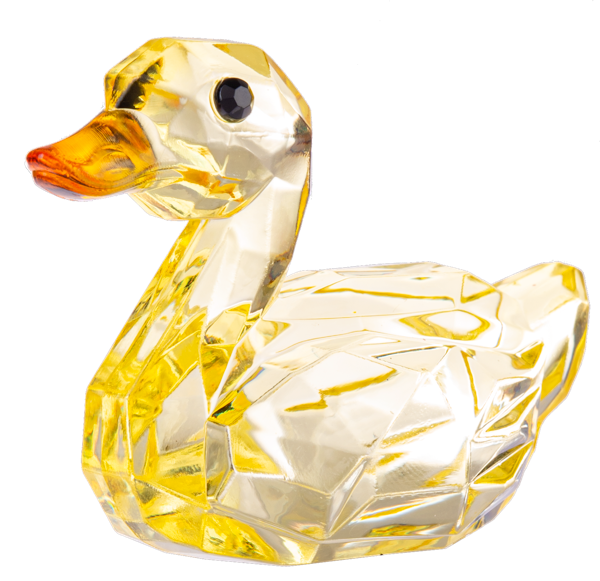2.5" Crystal Expressions Duck Figurine