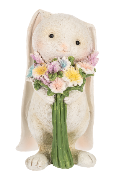 Bouquet Bunnies Figurines