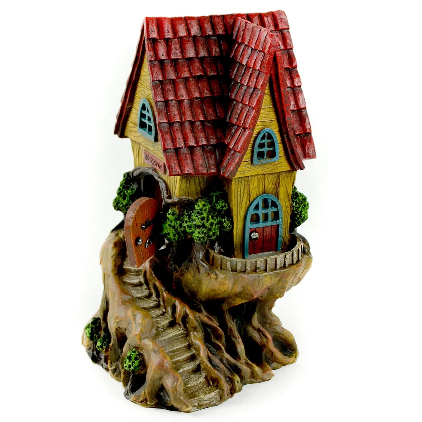 LED Red Roof Tree House
