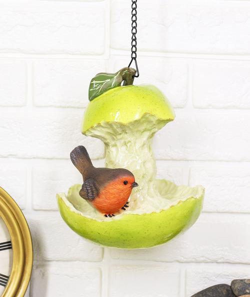 Pear Fruit Hanging Bird Feeder