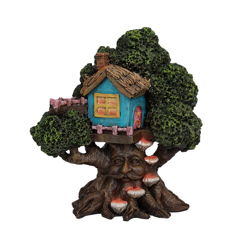 Blue Greenman Treehouse