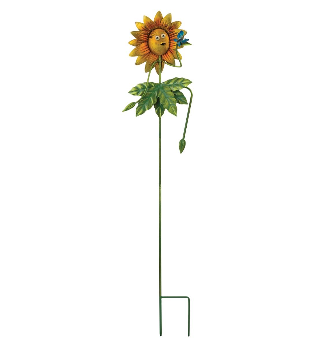 Be Jolly Garden Stake - Sunflower