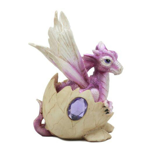 February Birthstone Dragon Hatchling Figurine