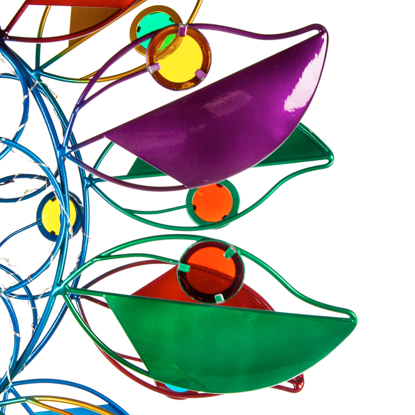 Radiant Jewel Solar Spinner Garden Stake