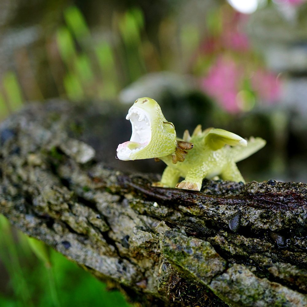 Mini Dragon Roaring (Green)