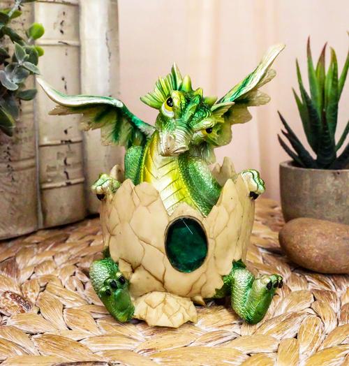 May Birthstone Dragon Hatchling Figurine