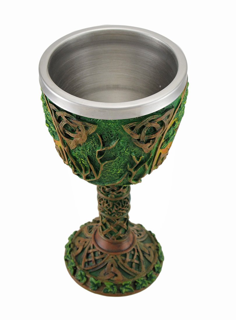 Tree of Life Wine Chalice
