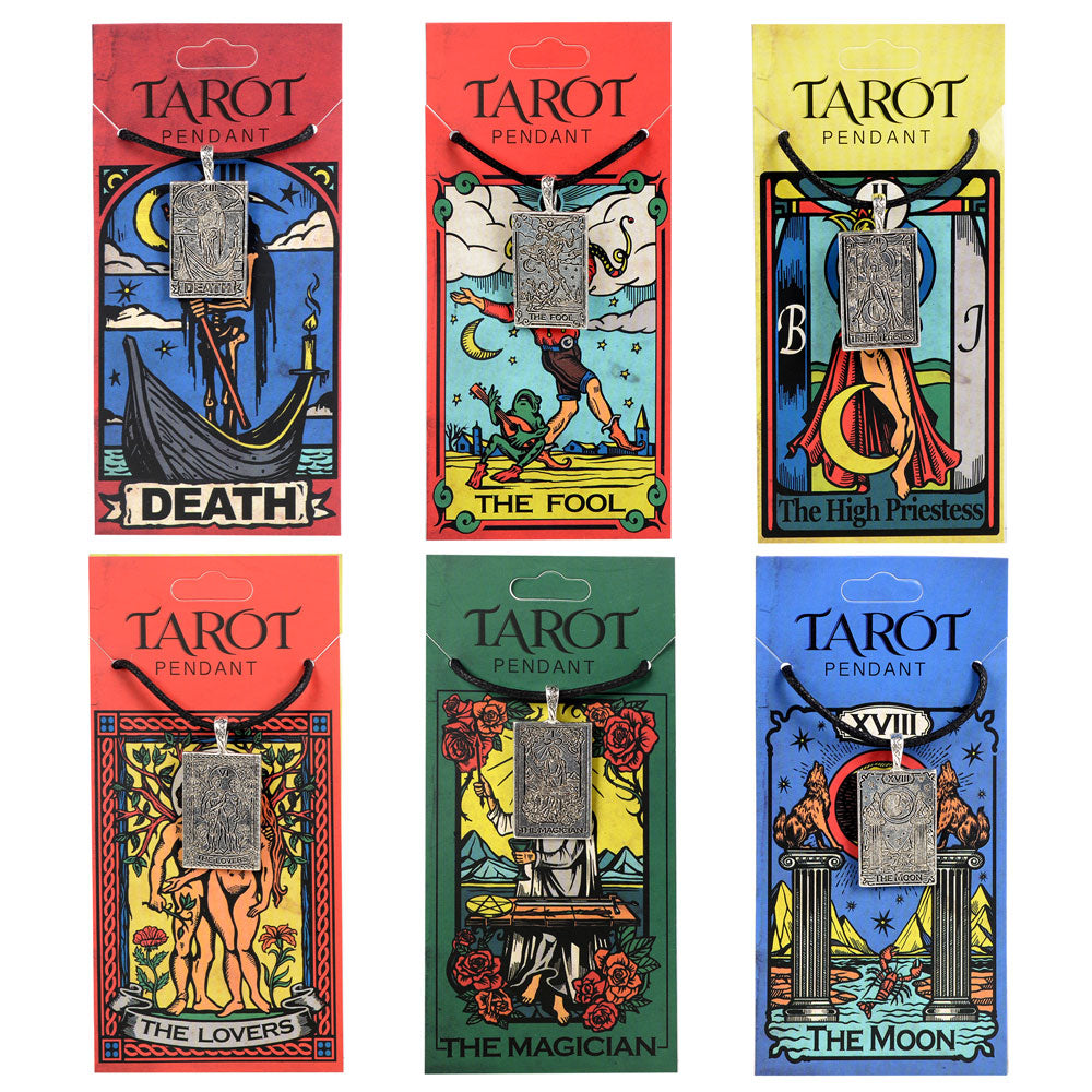 Tarot Card Pendant Necklaces