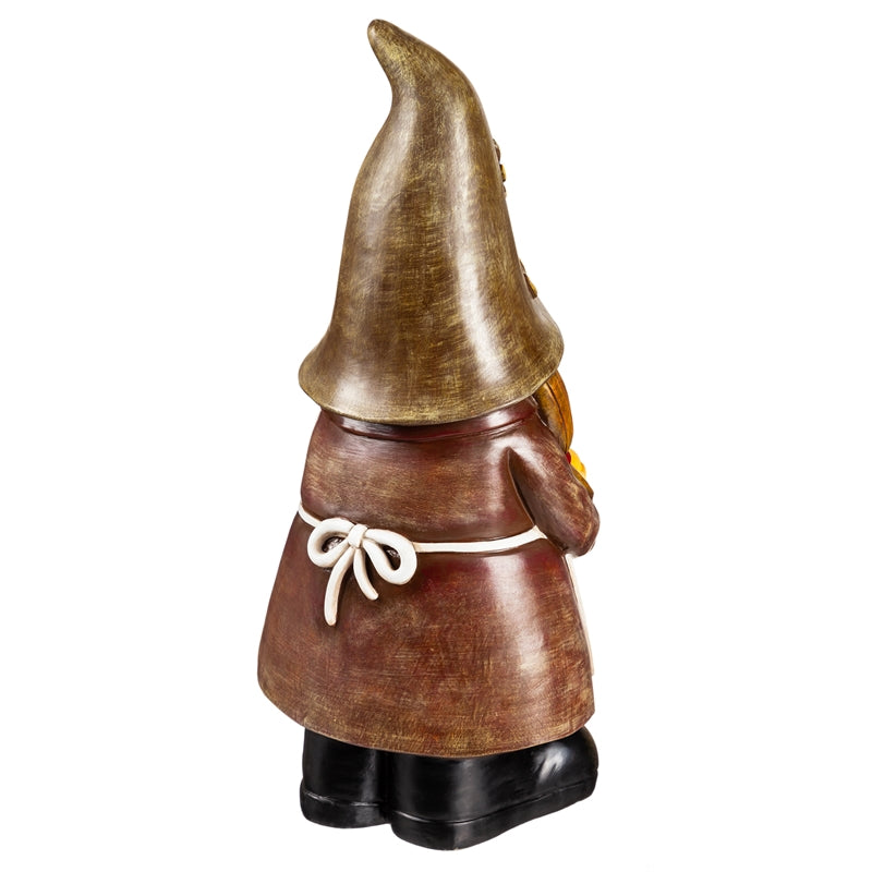 Harvest Lady Garden Gnome