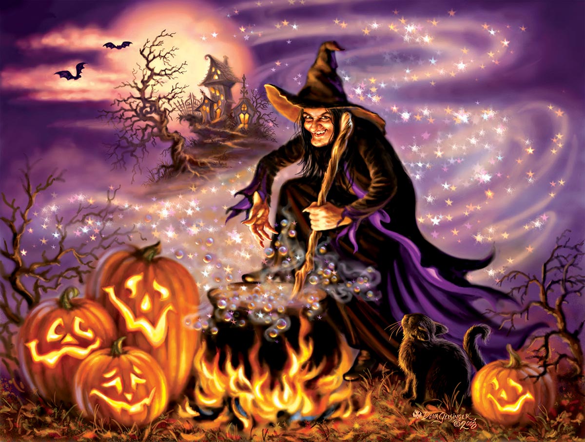 All Hallows Eve Jigsaw Puzzle - 500 pc