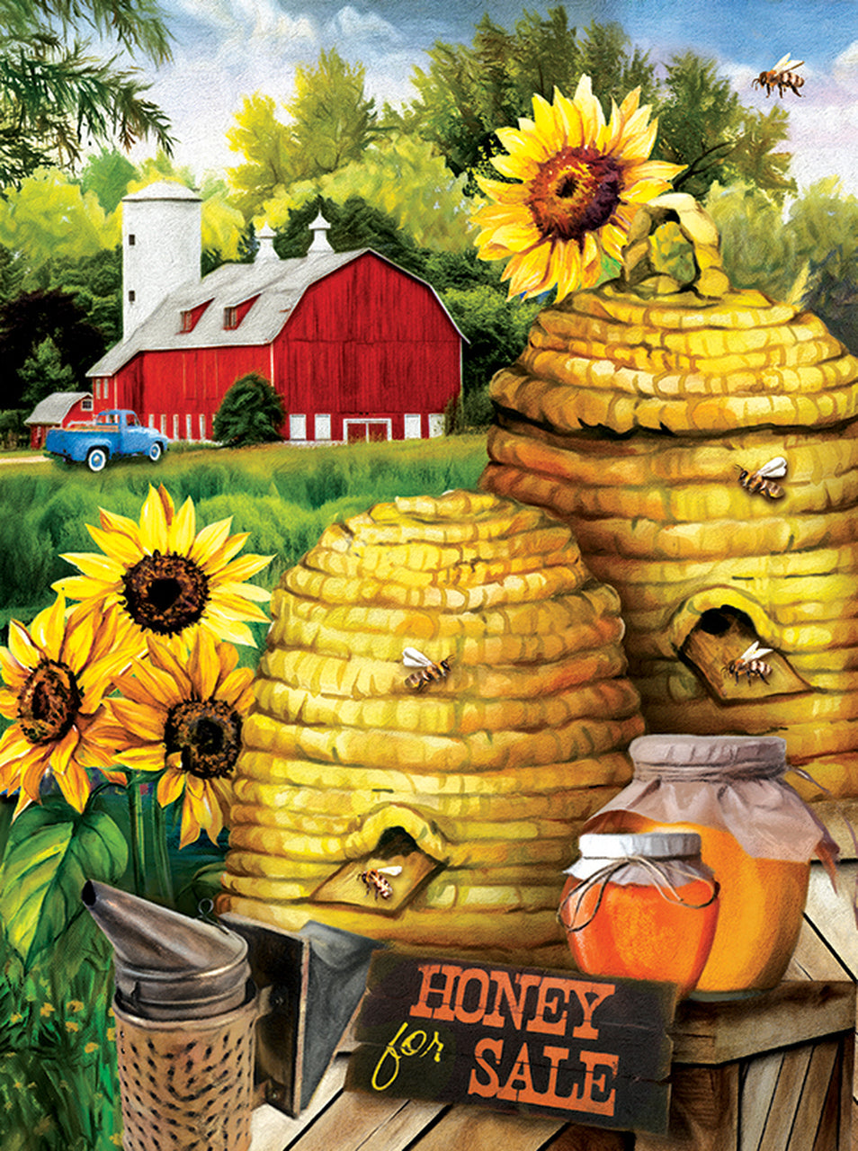 Bee Farm Jigsaw Puzzle - 1000 pc