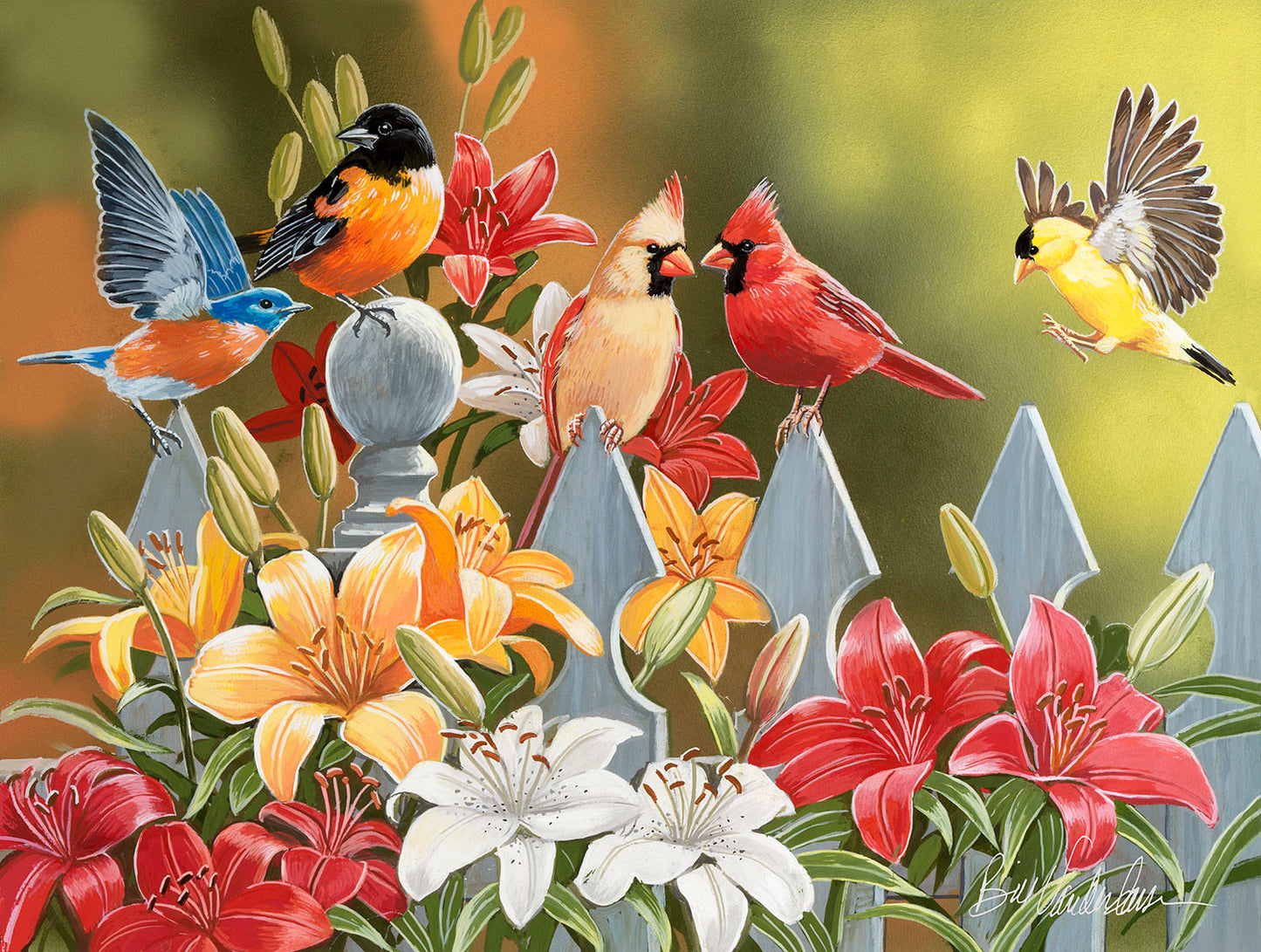 Birds on a Fence Puzzle
